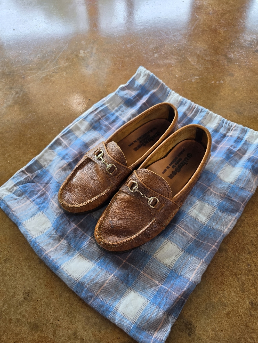 Yuketen Handmade Horsebit Loafers With Camp Sole US M10
